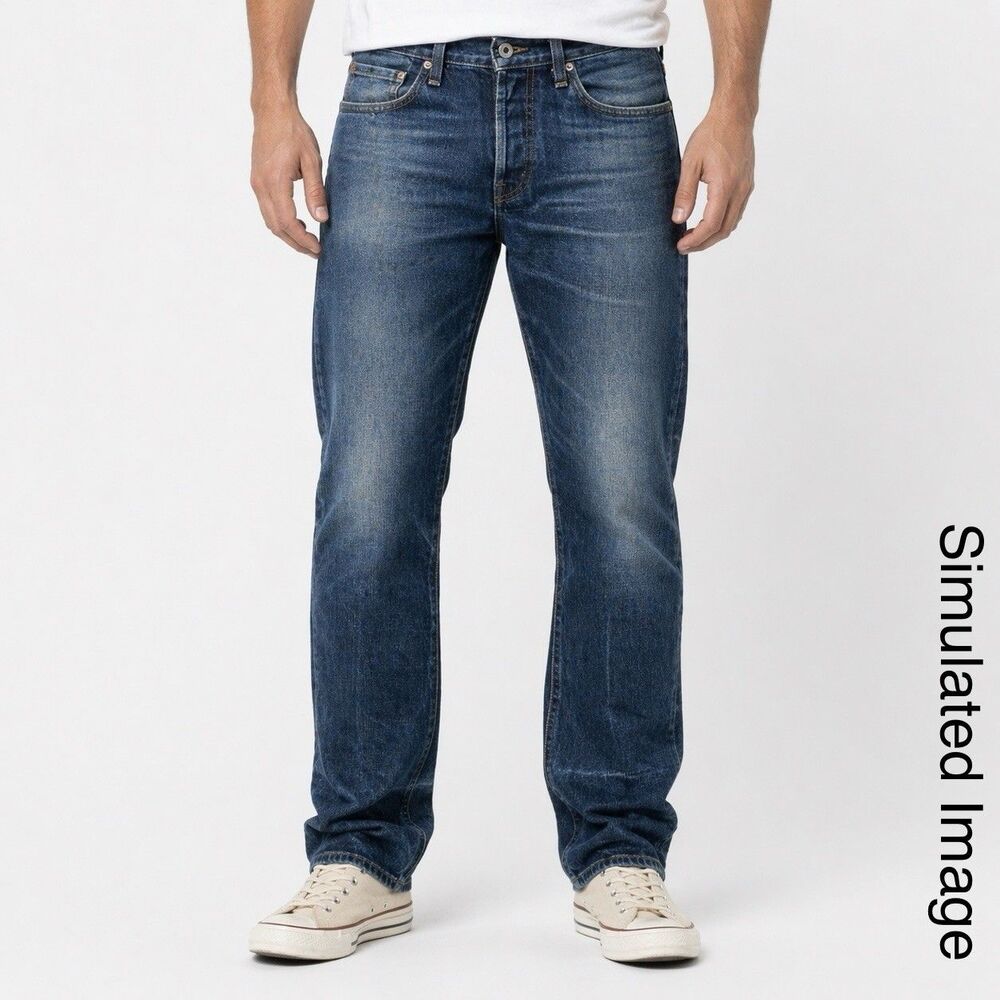 Jack Spade Selvedge Jeans Mens 32x32 White Oak Cone Denim USA Made Selvage